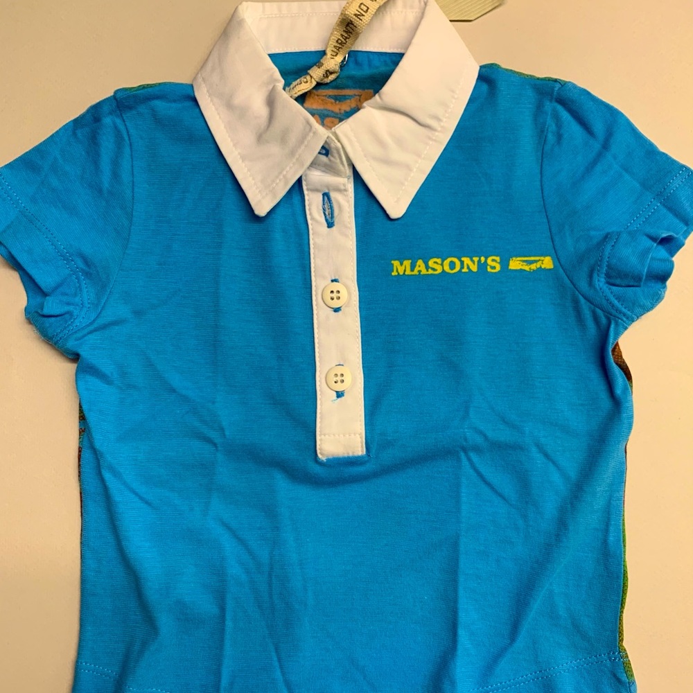 MASON’s Polo T-shirt with cool back
